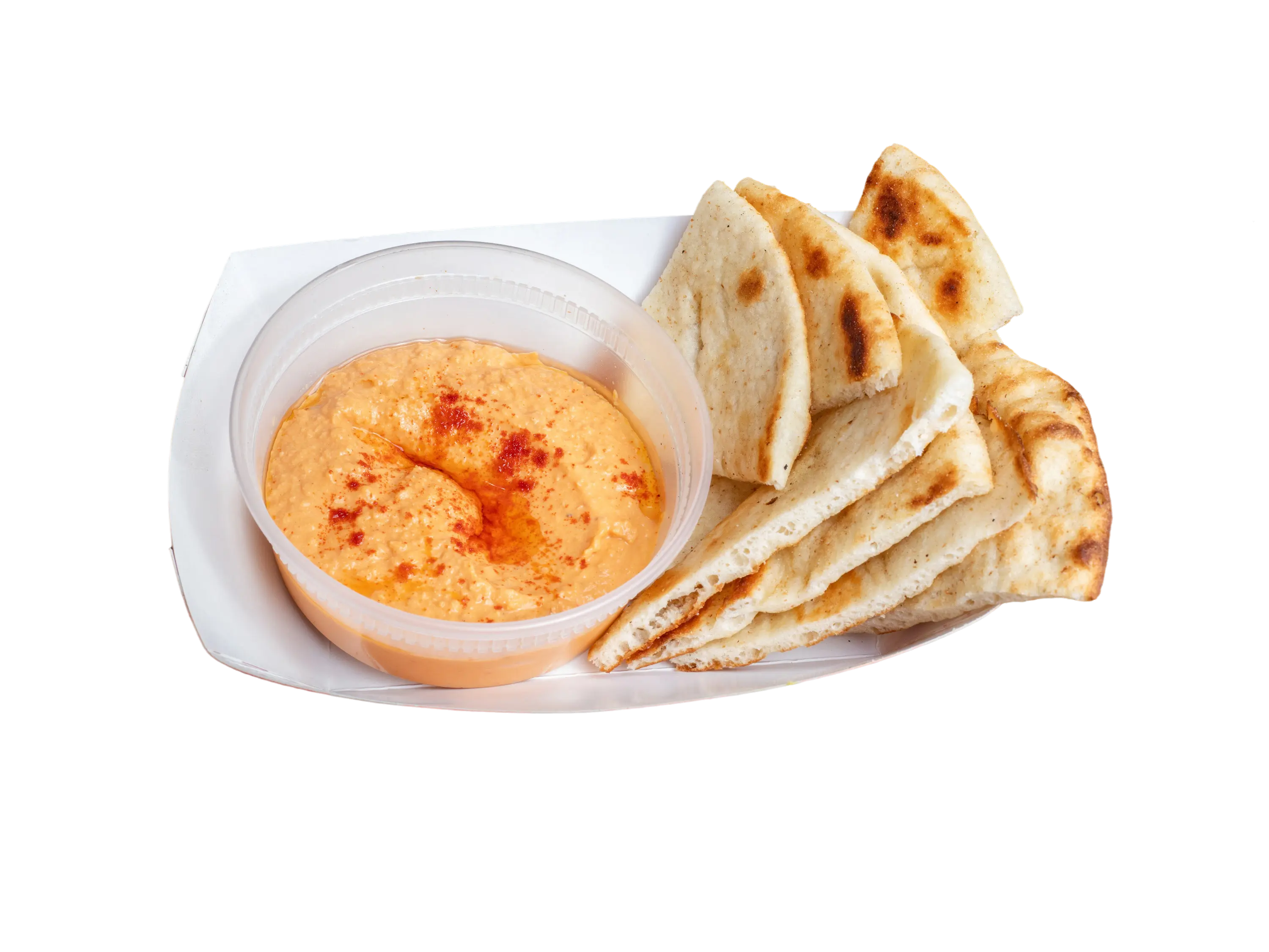 Creamy hummus starter